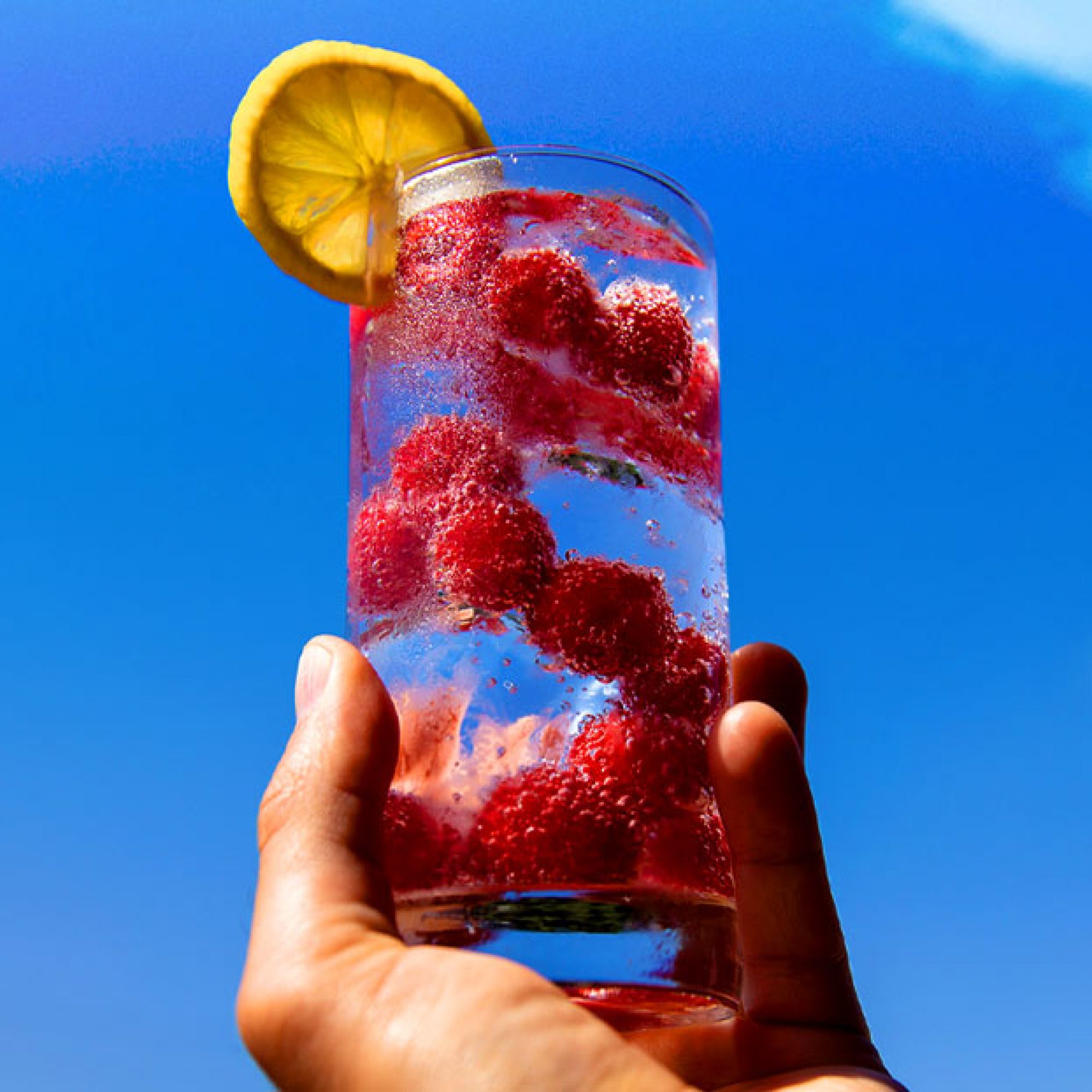 Stoli Razberi Vodka cocktail